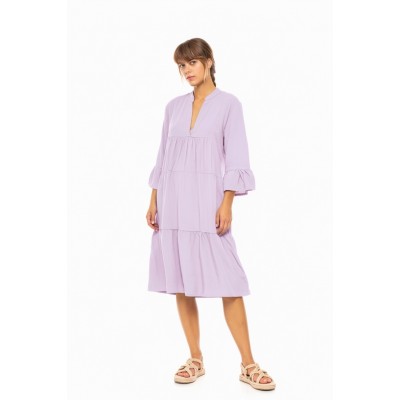 BN-294 - Levander - BEACHWEAR MIDI SOLID- (BN-294)