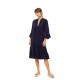 BN-294 - Yacht Blue - BEACHWEAR MIDI SOLID- (BN-294) BN-294 - Yacht Blue - BEACHWEAR MIDI SOLID- (BN-294)