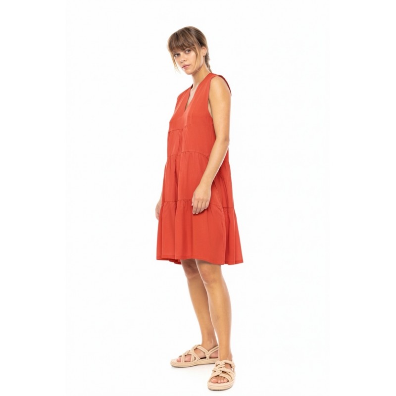 BN-295 - Red - BEACHWEAR SOLID- (BN-295) BN-295 - Red - BEACHWEAR SOLID- (BN-295)