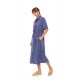 BN-296 - Cosmos Blue - BEACHWEAR MIDI SOLID- (BN-296)