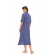 BN-296 - Cosmos Blue - BEACHWEAR MIDI SOLID- (BN-296)