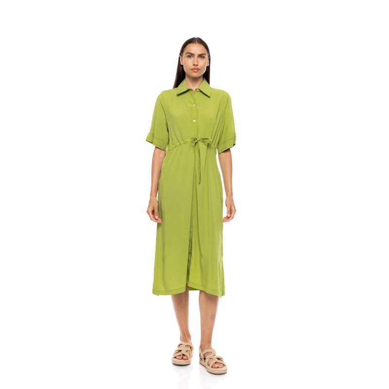 BN-296 - Lime Yellow - BEACHWEAR MIDI SOLID- (BN-296) BN-296 - Lime Yellow - BEACHWEAR MIDI SOLID- (BN-296)