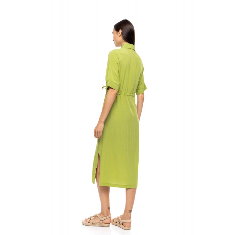 BN-296 - Lime Yellow - BEACHWEAR MIDI SOLID- (BN-296) BN-296 - Lime Yellow - BEACHWEAR MIDI SOLID- (BN-296)