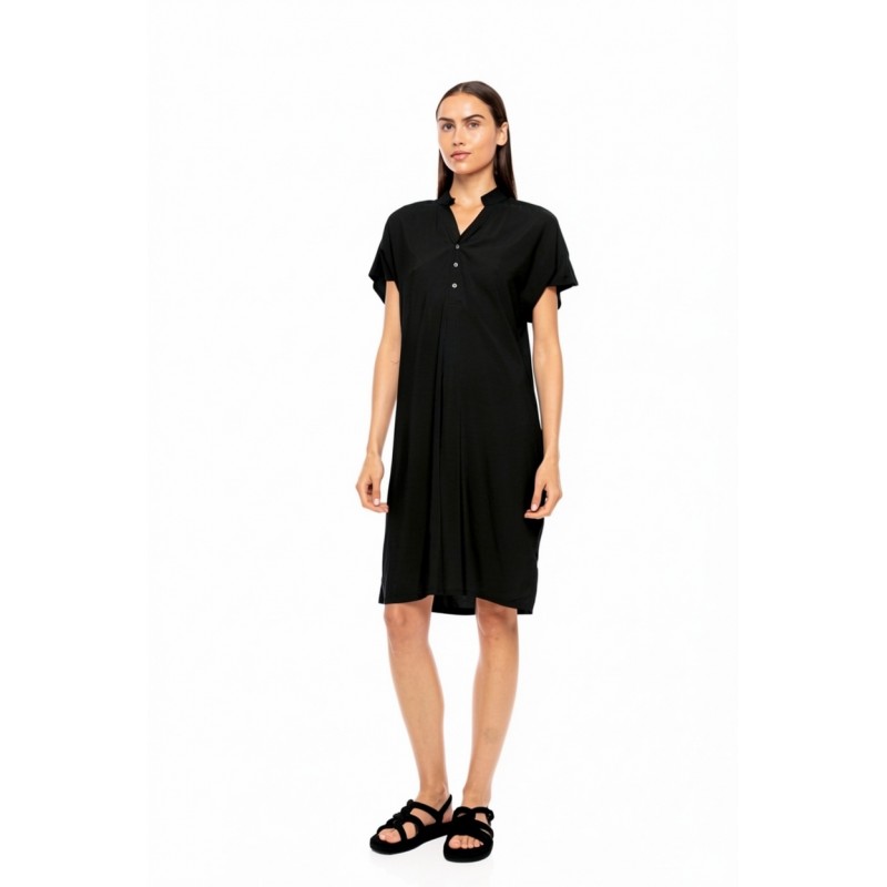 BN-297 - Black - BEACHWEAR SOLID- (BN-297)