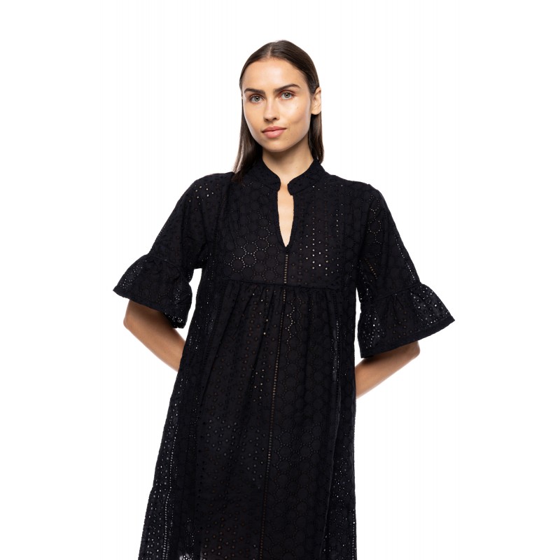 BN-300 - Black - Beachwear Embrodery- (BN-300) BN-300 - Black - Beachwear Embrodery- (BN-300)