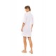 BN-300 - White - Beachwear Embrodery- (BN-300)