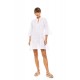 BN-302 - White - Beachwear Embrodery- (BN-302)