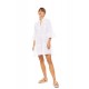 BN-302 - White - Beachwear Embrodery- (BN-302)