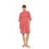 BN-303 - Coral - Beachwear Buttoned Embrodery- (BN-303)