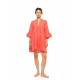 BN-320 - Coral - BEACHWEAR SUMMER COTTON- (BN-320) BN-320 - Coral - BEACHWEAR SUMMER COTTON- (BN-320)