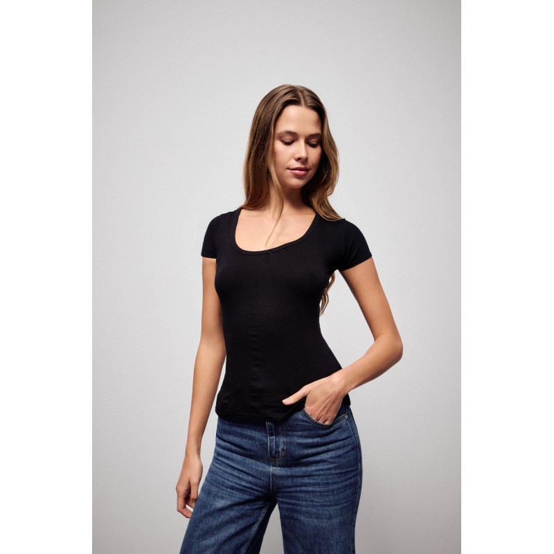 L1002 - Black - CAMISOLE SHORT NOS- (L1002) L1002 - Black - CAMISOLE SHORT NOS- (L1002)