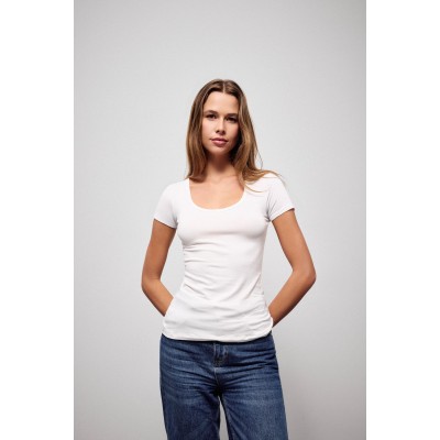 L1002 - White - CAMISOLE SHORT NOS- (L1002)
