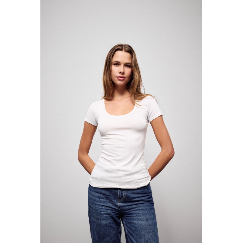 L1002 - White - CAMISOLE SHORT NOS- (L1002) L1002 - White - CAMISOLE SHORT NOS- (L1002)