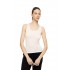 L1201 - White - Camisole Ultralight Wool Sholder- (L1201)