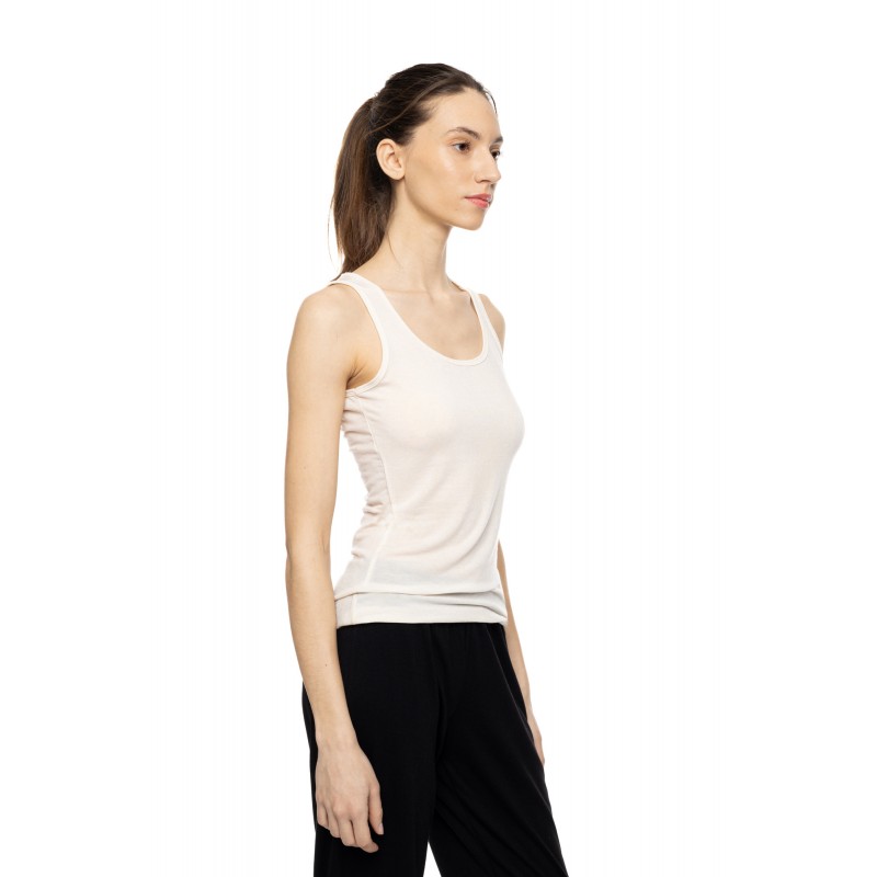 L1201 - White - Camisole Ultralight Wool Sholder- (L1201) L1201 - White - Camisole Ultralight Wool Sholder- (L1201)