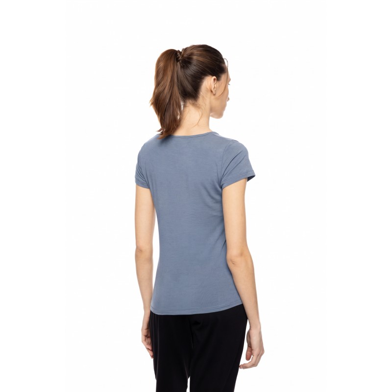 L1202 - Blue Cloud - Camisole Ultralight Wool Short sleeve- (L1202) L1202 - Blue Cloud - Camisole Ultralight Wool Short sleeve- (L1202)