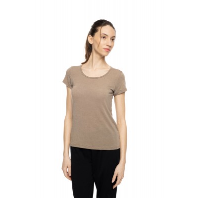 L1202 - Skin - Camisole Ultralight Wool Short sleeve- (L1202)