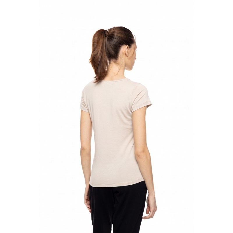 L1202 - White - Camisole Ultralight Wool Short sleeve- (L1202) L1202 - White - Camisole Ultralight Wool Short sleeve- (L1202)