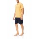 S-M551 - Yacht Blue - PYJAMA YELLOW DOT- (S-M551)