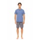 S-M564 - Yacht Blue - PYJAMA MIDNIGHT BLUE- (S-M564)