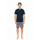 S-M564 - Yacht Blue - PYJAMA MIDNIGHT BLUE- (S-M564) S-M564 - Yacht Blue - PYJAMA MIDNIGHT BLUE- (S-M564)