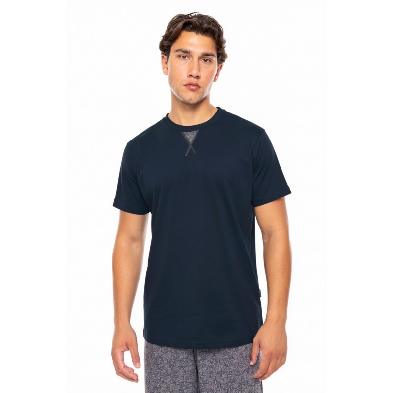 S-M564 - Yacht Blue - PYJAMA MIDNIGHT BLUE- (S-M564) S-M564 - Yacht Blue - PYJAMA MIDNIGHT BLUE- (S-M564)