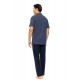 S-M571 - Type - PYJAMA BUTTONED DEEP BLUE- (S-M571) S-M571 - Type - PYJAMA BUTTONED DEEP BLUE- (S-M571)