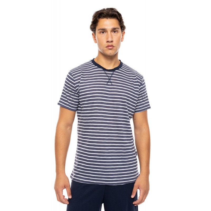 S-M585 - Type - PYJAMA BLUE LINEAR- (S-M585) S-M585 - Type - PYJAMA BLUE LINEAR- (S-M585)