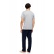 S-M602 - Grey - PYJAMA 3PCS RETRO BIKE- (S-M602)