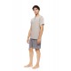 S-M604 - Sand - PYJAMA PETIT PLAID- (S-M604) S-M604 - Sand - PYJAMA PETIT PLAID- (S-M604)