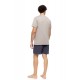 S-M608 - Yacht Blue - PYJAMA EASY GEO- (S-M608) S-M608 - Yacht Blue - PYJAMA EASY GEO- (S-M608)
