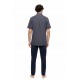 S-M610 - Type - PYJAMA BUTTONED LONG PANTS EASY GEO- (S-M610) S-M610 - Type - PYJAMA BUTTONED LONG PANTS EASY GEO- (S-M610)