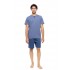 S-M613 - Yacht Blue - PYJAMA PURE NIGHTS- (S-M613)