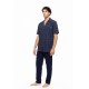 S-M620 - Type - PYJAMA BUTTONED LONG PATNS BLUE NIGHTS- (S-M620) S-M620 - Type - PYJAMA BUTTONED LONG PATNS BLUE NIGHTS- (S-M620)