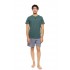 S-M623 - Sea Green - PYJAMA LIGHT GREY BIKE- (S-M623)