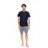 S-M624 - Yacht Blue - PYJAMA LIGHT GREY BIKE- (S-M624)