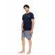 S-M625 - Sea Green - PYJAMA 3PCS LIGHT GREY BIKE- (S-M625) S-M625 - Sea Green - PYJAMA 3PCS LIGHT GREY BIKE- (S-M625)