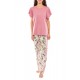S1101 - Type - PYJAMA LONG PANTS  DUSTY FLOWER- (S1101)