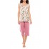S1106 - Type - PYJAMA CAPRI  DUSTY FLOWER- (S1106)