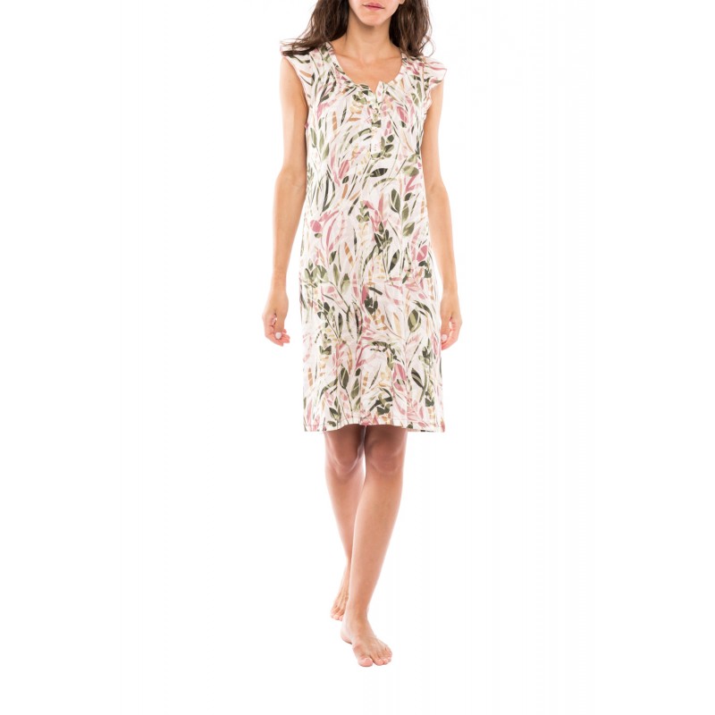 S1107 - Type - NIGHTGOWN DUSTY FLOWER- (S1107)