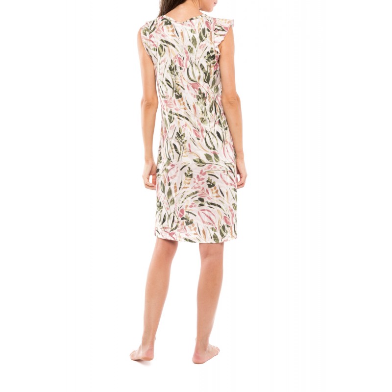 S1107 - Type - NIGHTGOWN DUSTY FLOWER- (S1107)