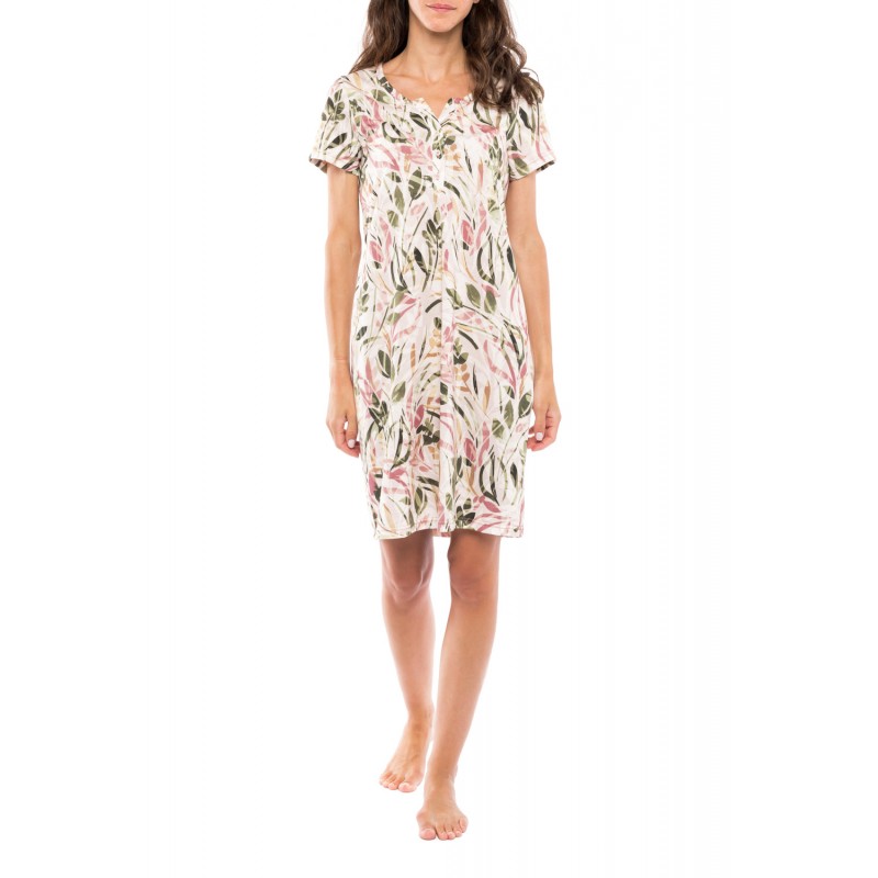 S1109 - Type - NIGHTGOWN DUSTY FLOWER- (S1109)