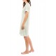 S1115 - Type - NIGHTGOWN SOLID GREEN GEOMETRIC- (S1115) S1115 - Type - NIGHTGOWN SOLID GREEN GEOMETRIC- (S1115)