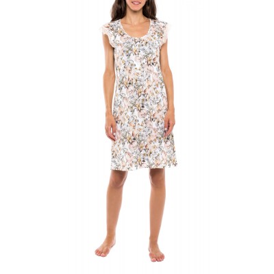 S1129 - Type - NIGHTGOWN YELLOW FLOWER- (S1129)