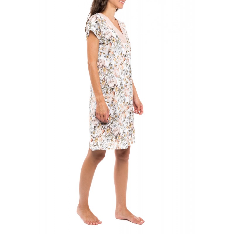 S1132 - Type - NIGHTGOWN YELLOW FLOWER- (S1132) S1132 - Type - NIGHTGOWN YELLOW FLOWER- (S1132)