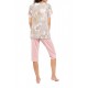 S1141 - Type - PYJAMA CAPRI GREY BLOSSOM- (S1141) S1141 - Type - PYJAMA CAPRI GREY BLOSSOM- (S1141)
