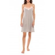 S1146 - Type - NIGHTGOWN SOLID PINK LACE- (S1146)