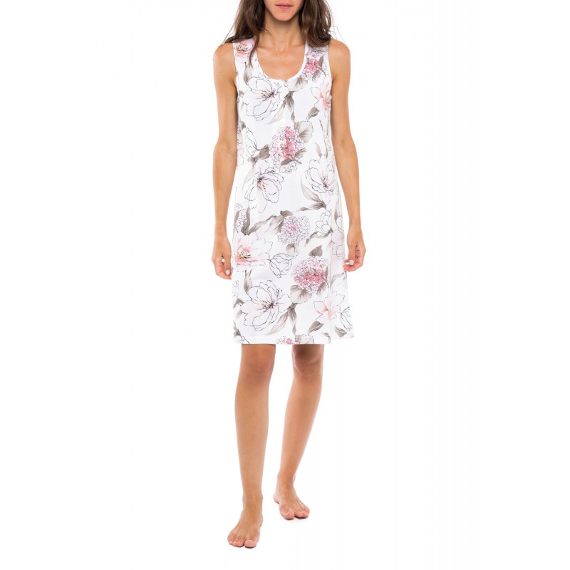 S1148 - Type - NIGHTGOWN PINK FLOWER- (S1148)