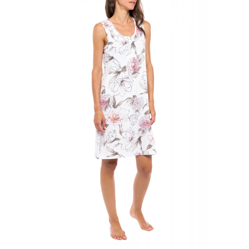 S1148 - Type - NIGHTGOWN PINK FLOWER- (S1148)