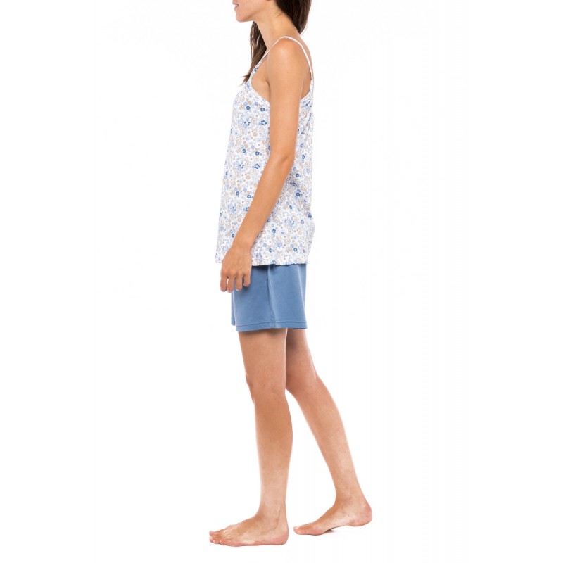 S1153 - Type - BABY DOLL BLUE FLOWER- (S1153)